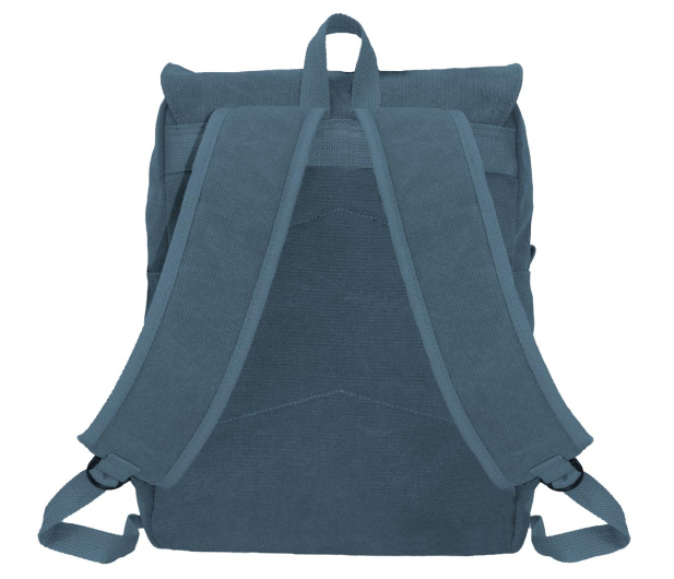Semi Line Plecak miejski na laptopa 15.6" Canvas turkusowy J4922-2 - 1170340 - zdjęcie 4